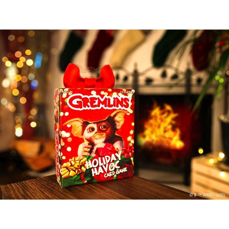 Jogo de Cartas Gremlins Holiday Havoc! Christmas Card Game Funko
